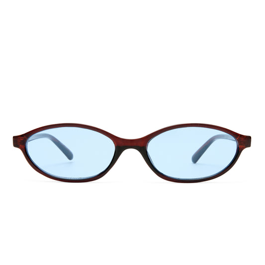 Earthshine Chestnut Female Oval Sunglasses | Aire