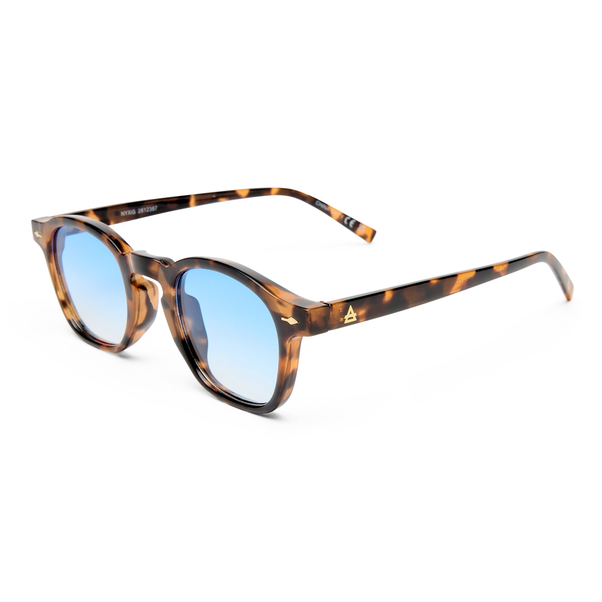 Nyxis Amber Tort Uni-Sex Round Sunglasses | Aire
