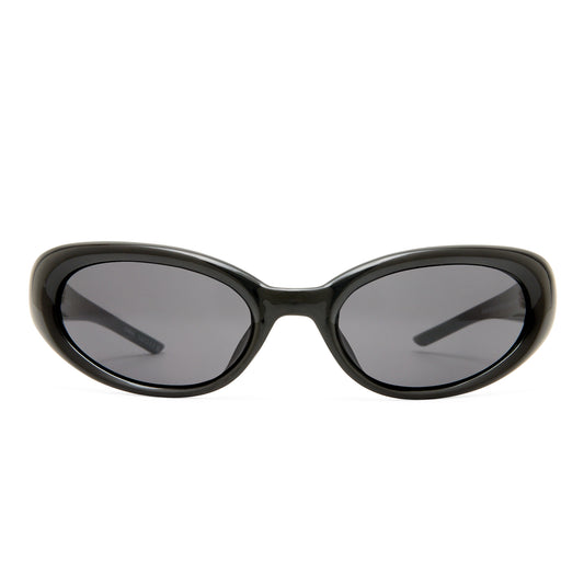 Nimbus Black Uni-Sex Wrap Sunglasses | Aire