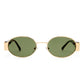 Mars Ii Gold Dark Tort Uni-Sex Oval Sunglasses | Aire