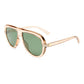 Cadent Sand Uni-Sex Aviator Sunglasses | Aire