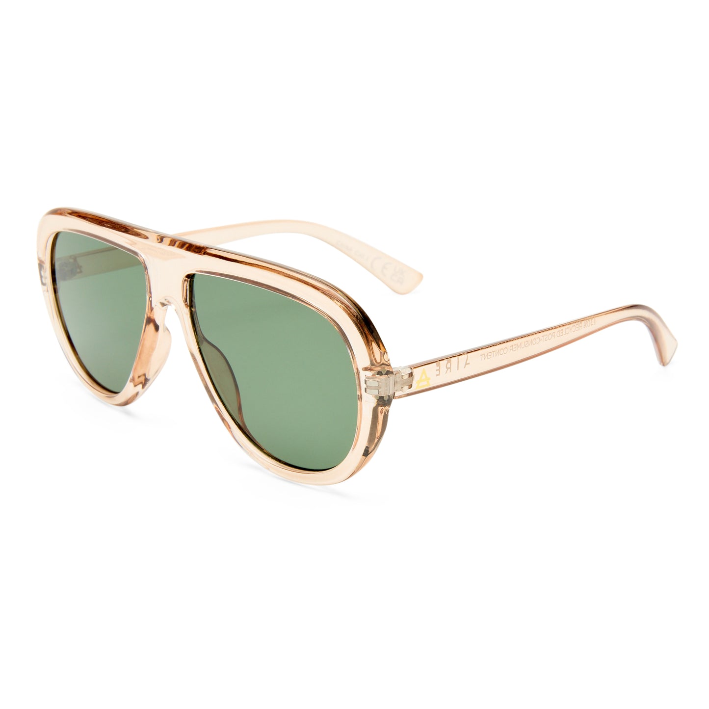 Cadent Sand Uni-Sex Aviator Sunglasses | Aire