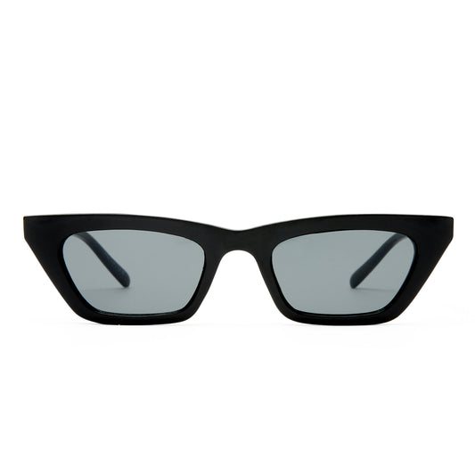 Polaris Black Female Cat-Eye Sunglasses | Aire