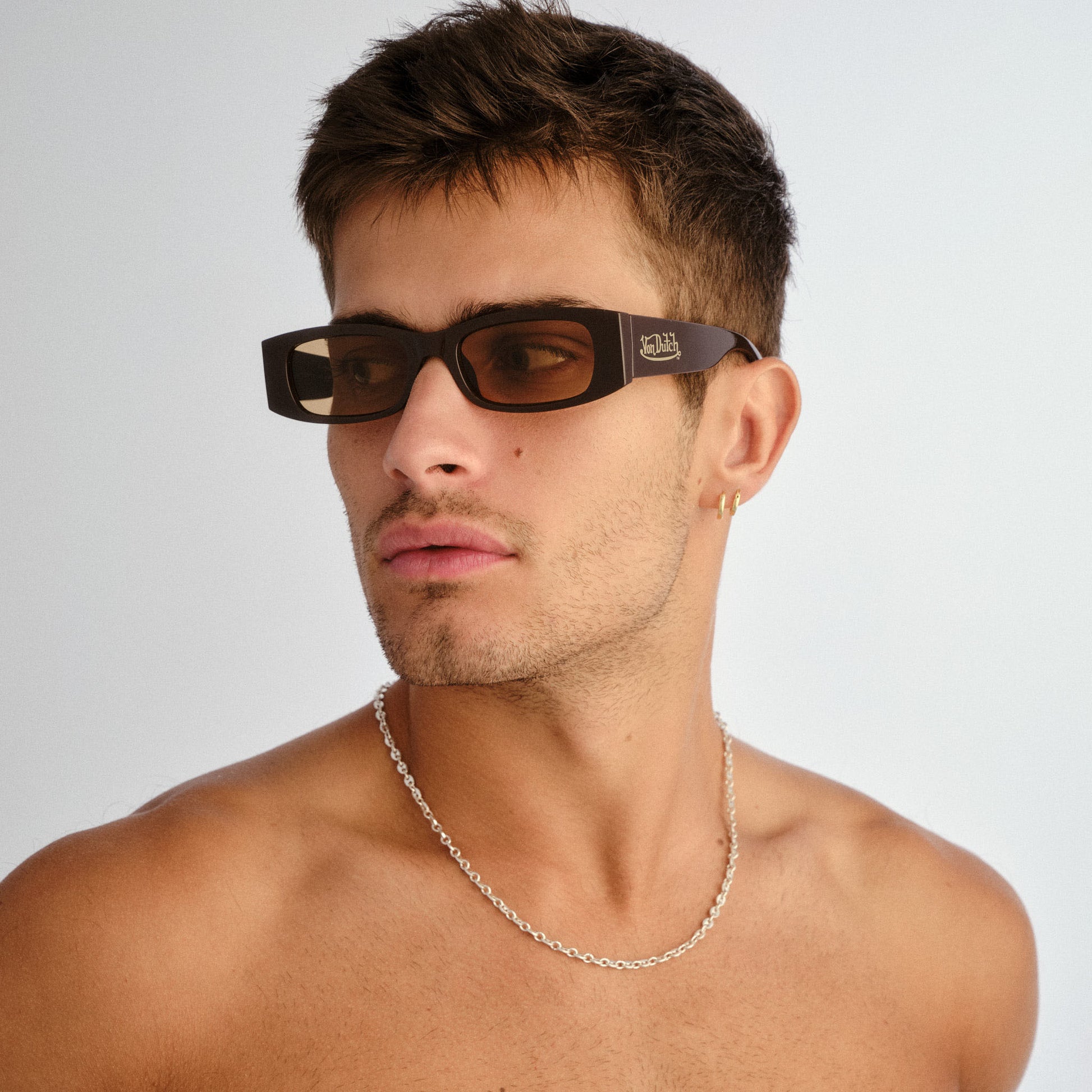 Innocence Chocolate Uni-Sex Rectangle Sunglasses | Aire
