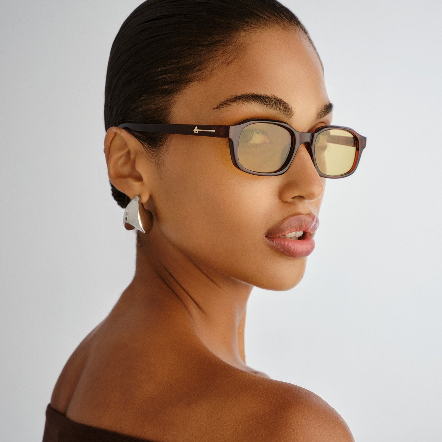 Kinetic Auburn Uni-Sex Rectangle Sunglasses | Aire