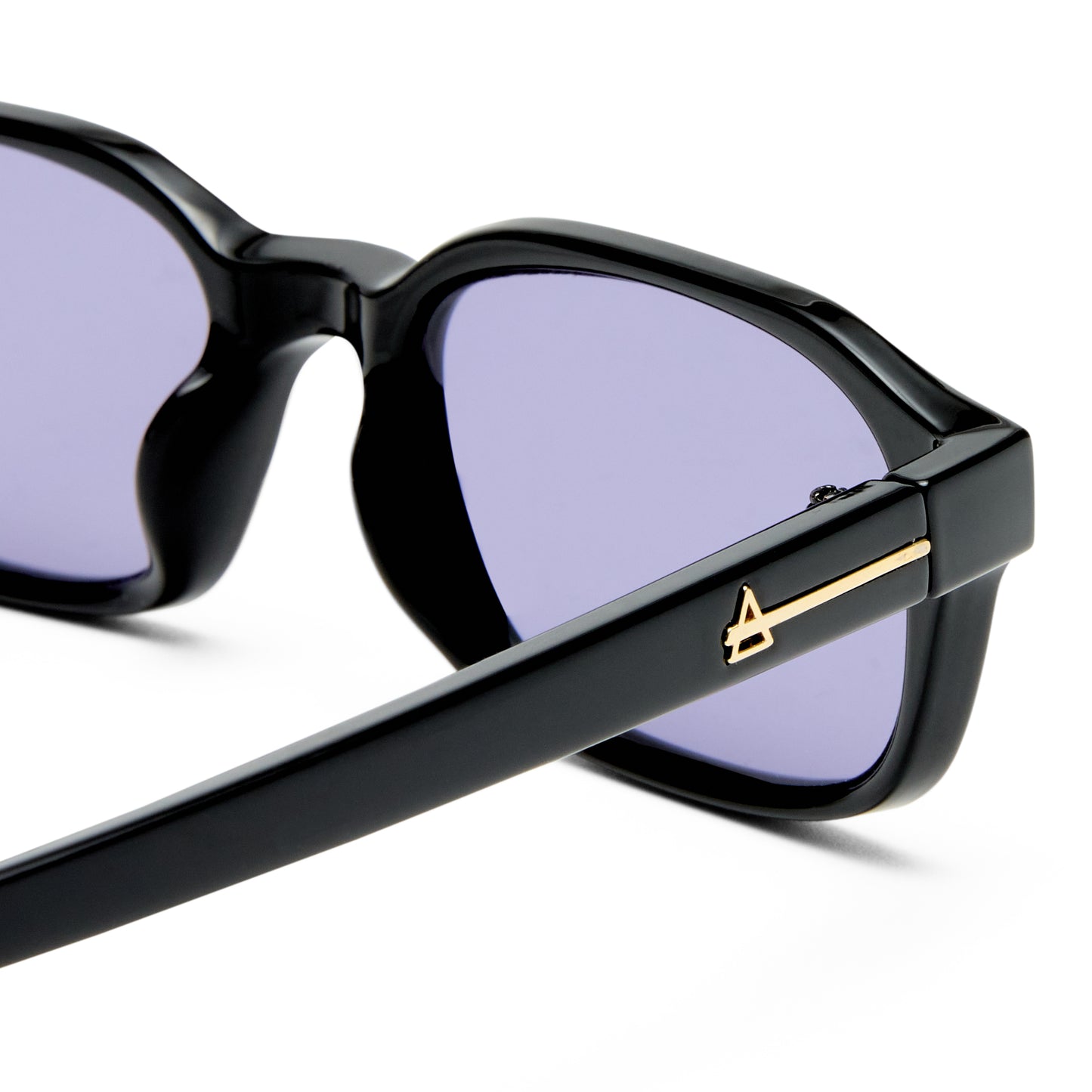 Kinetic Black Uni-Sex Rectangle Sunglasses | Aire