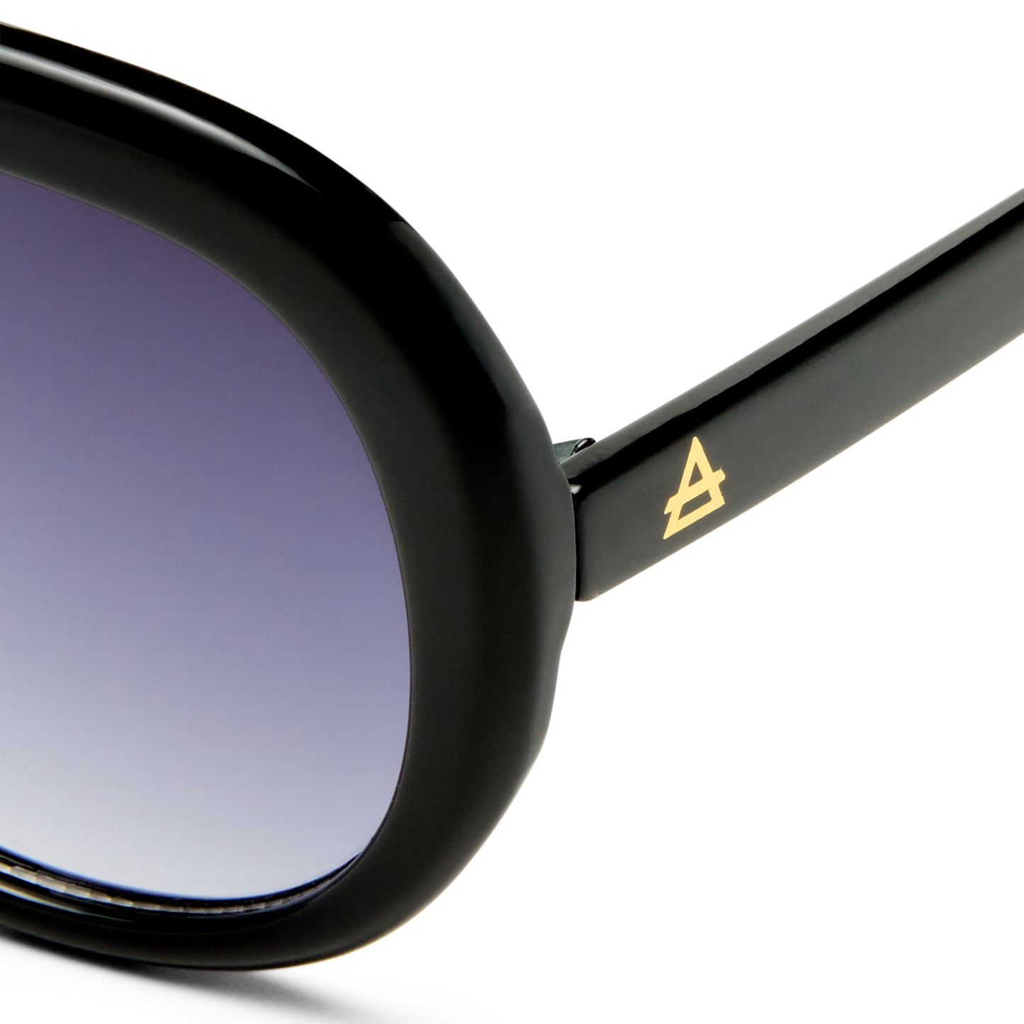 Cadent Black Uni-Sex Aviator Sunglasses | Aire