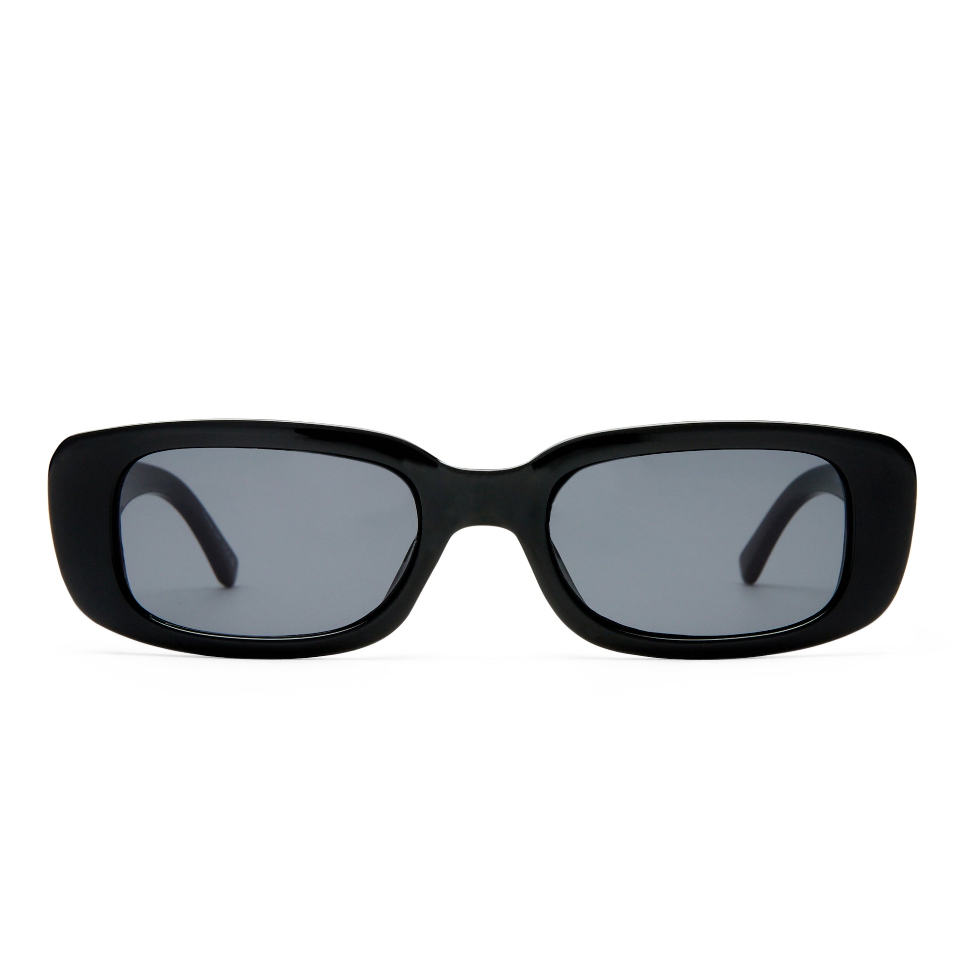 Ceres Black Uni-Sex Rectangle Sunglasses | Aire