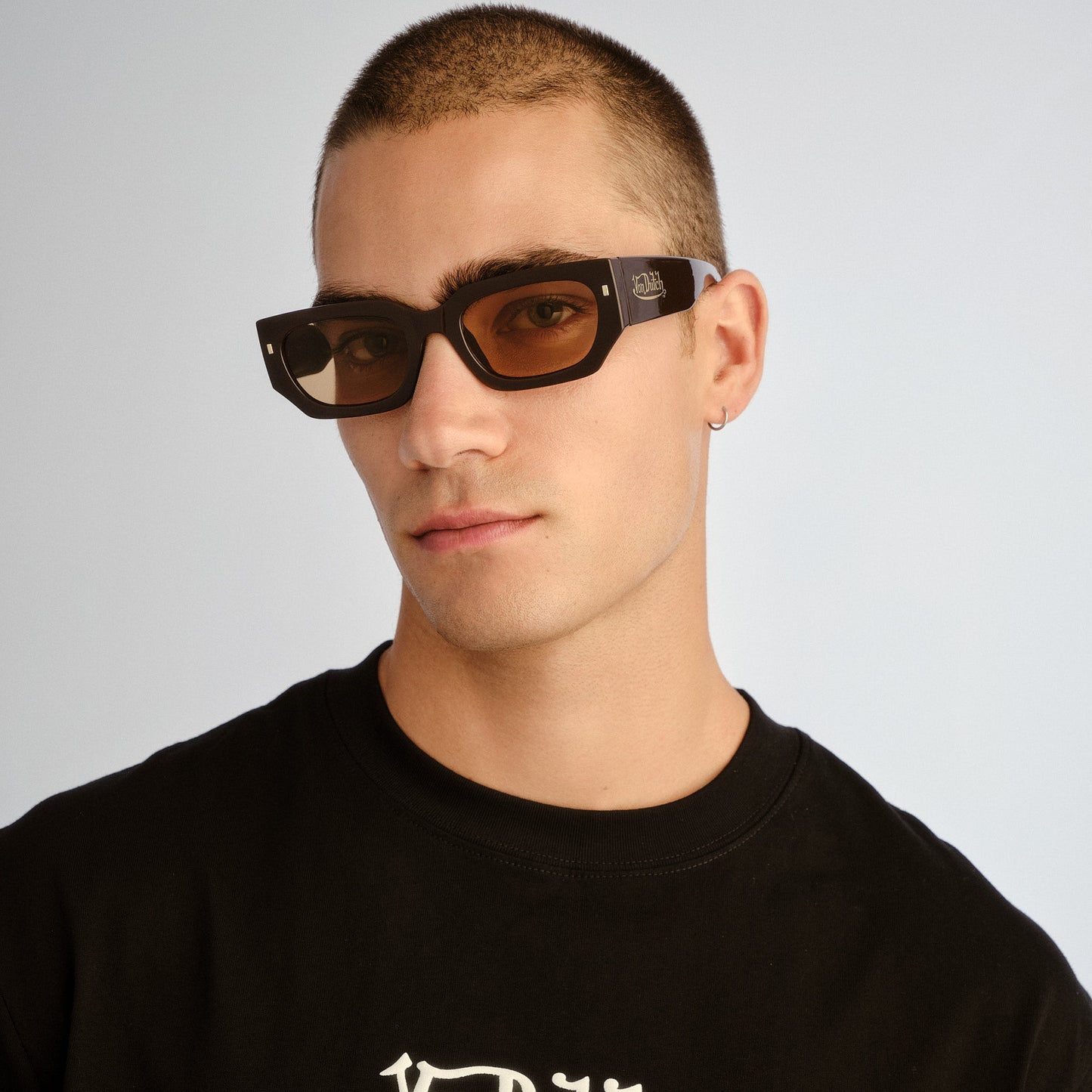 Renegade Chocolate Uni-Sex Rectangle Sunglasses | Aire