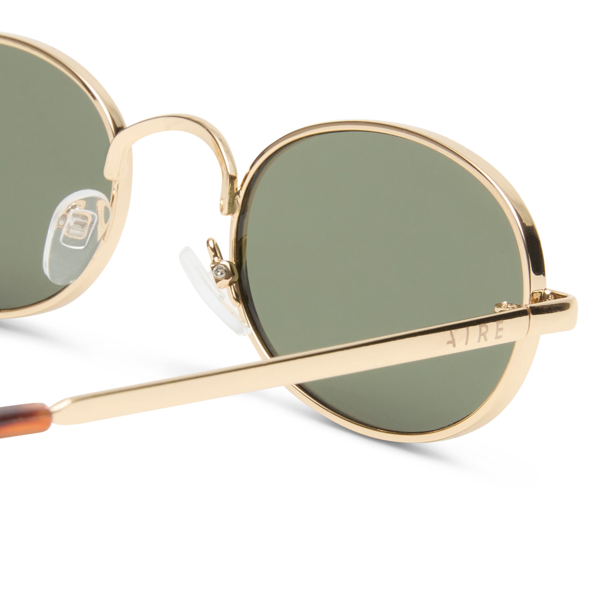 Regulus Gold Uni-Sex Oval Sunglasses | Aire