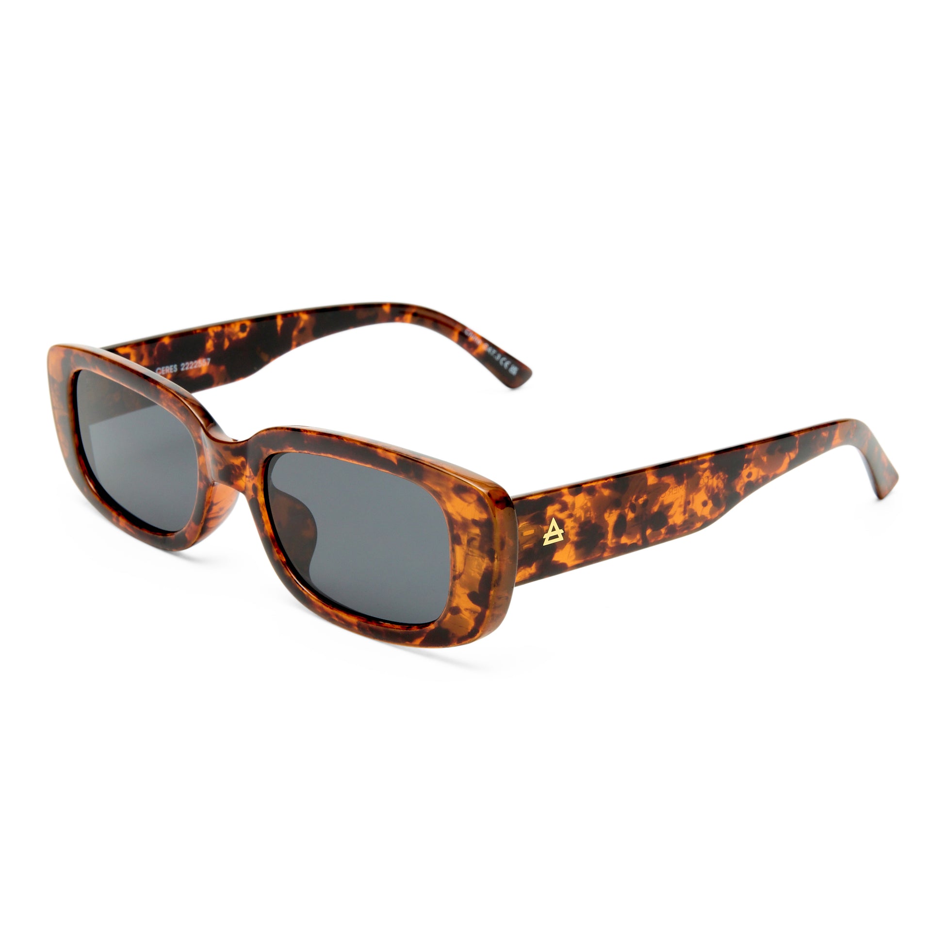 Ceres Dark Tort Uni-Sex Rectangle Sunglasses | Aire