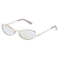Retrograde Gold Uni-Sex Oval Sunglasses | Aire