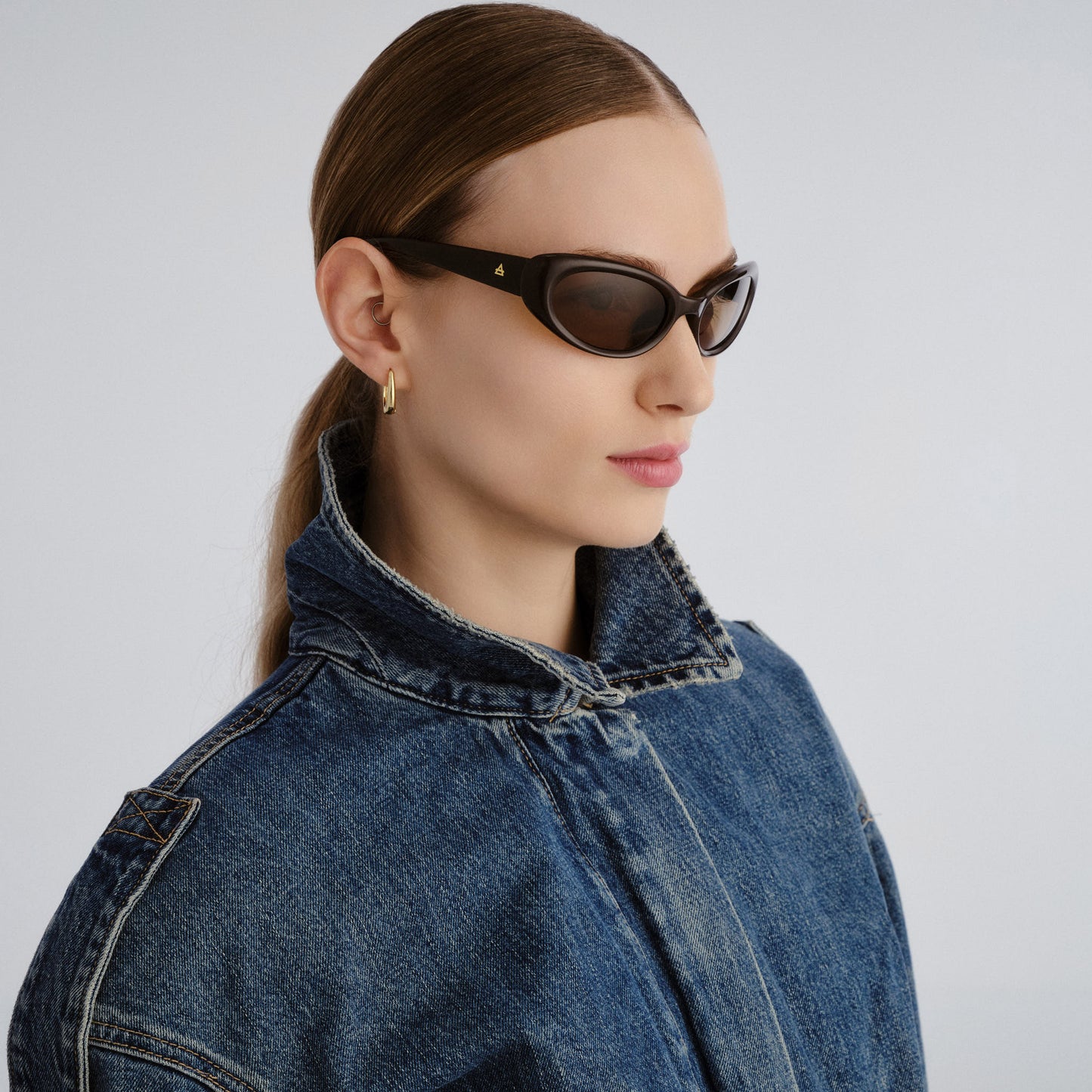 Nimbus Chocolate Uni-Sex Wrap Sunglasses | Aire