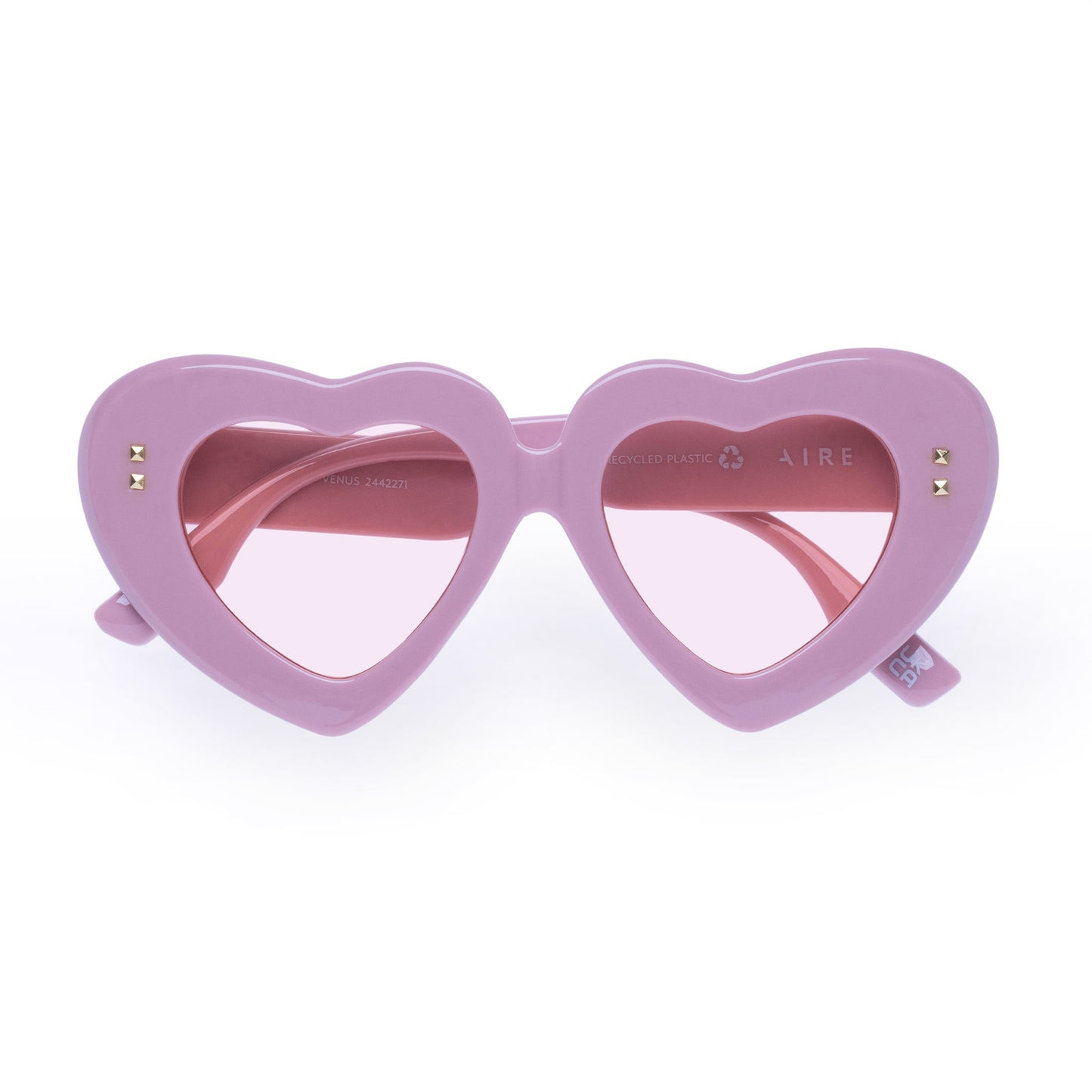 Venus Candy Pink Female Round Sunglasses | Aire
