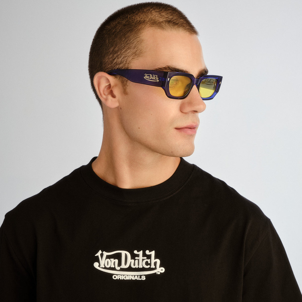 Renegade Cobalt Blue Uni-Sex Rectangle Sunglasses | Aire