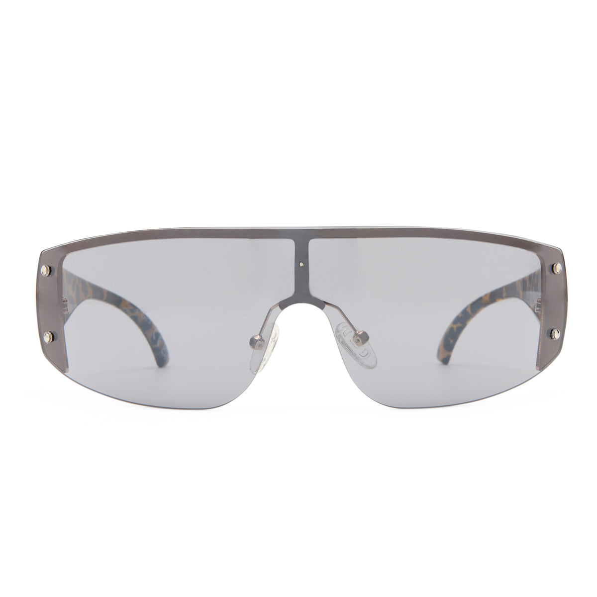 Rumour Gold Leopard Uni-Sex Wrap Sunglasses | Aire