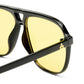Monoceros Black Uni-Sex Aviator Sunglasses | Aire