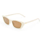 Titania Ivory Female Cat-Eye Sunglasses | Aire