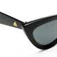 Dualism Black Female Cat-Eye Sunglasses | Aire