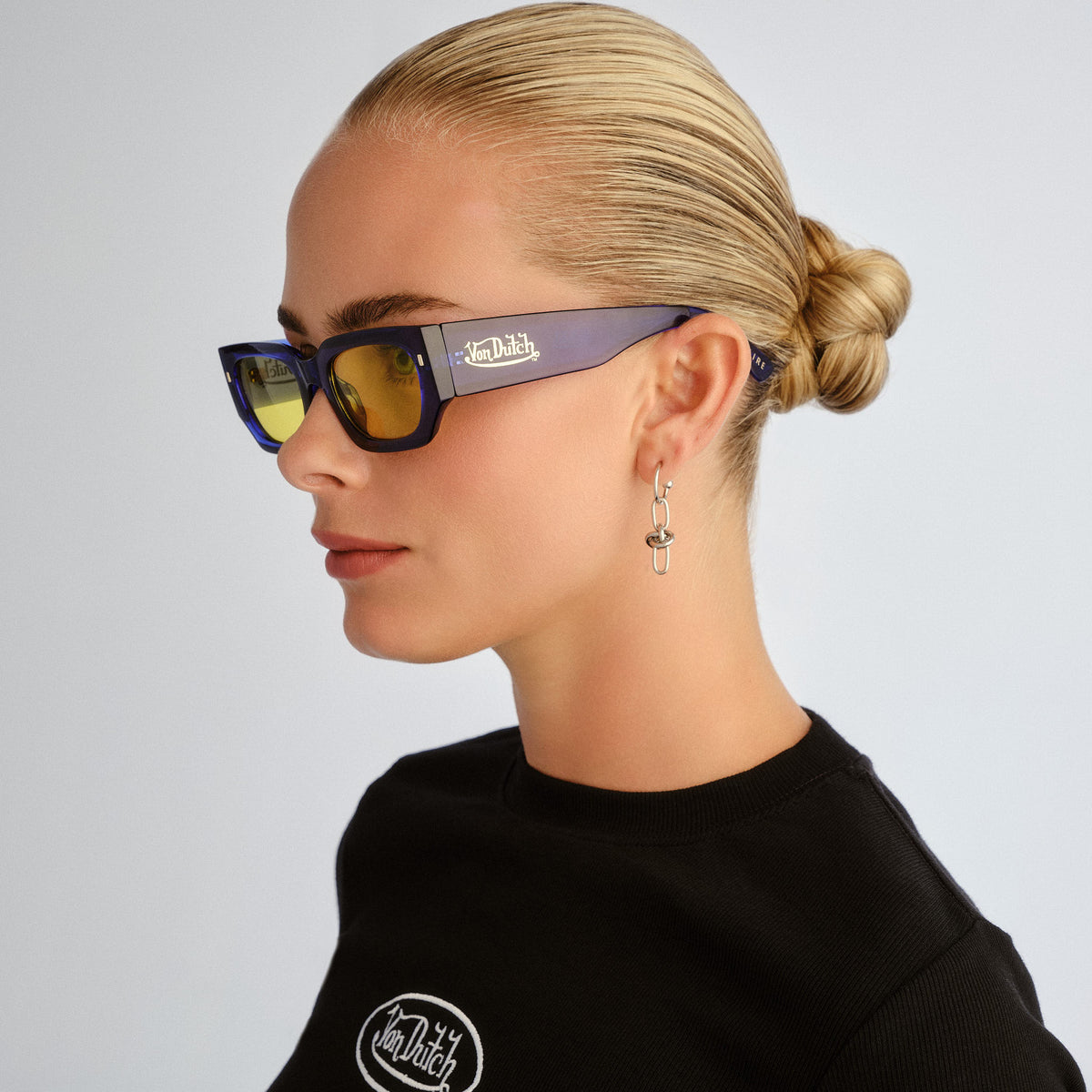 Renegade Cobalt Blue Uni-Sex Rectangle Sunglasses | Aire