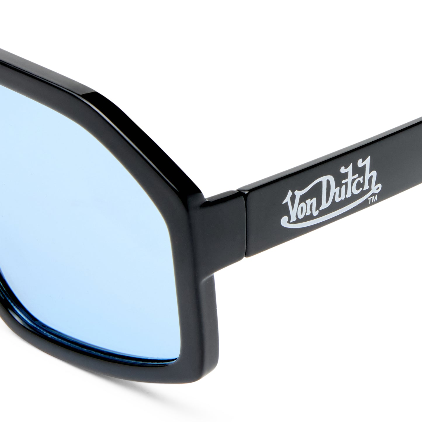 Disgraced Black Uni-Sex Aviator Sunglasses | Aire
