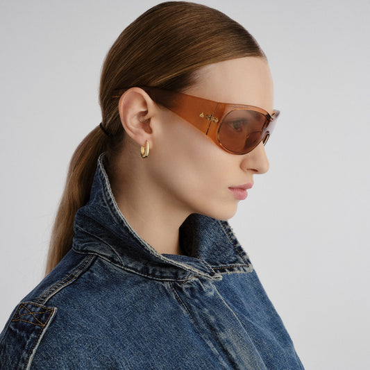 Artemis Clay Uni-Sex Shield Sunglasses | Aire