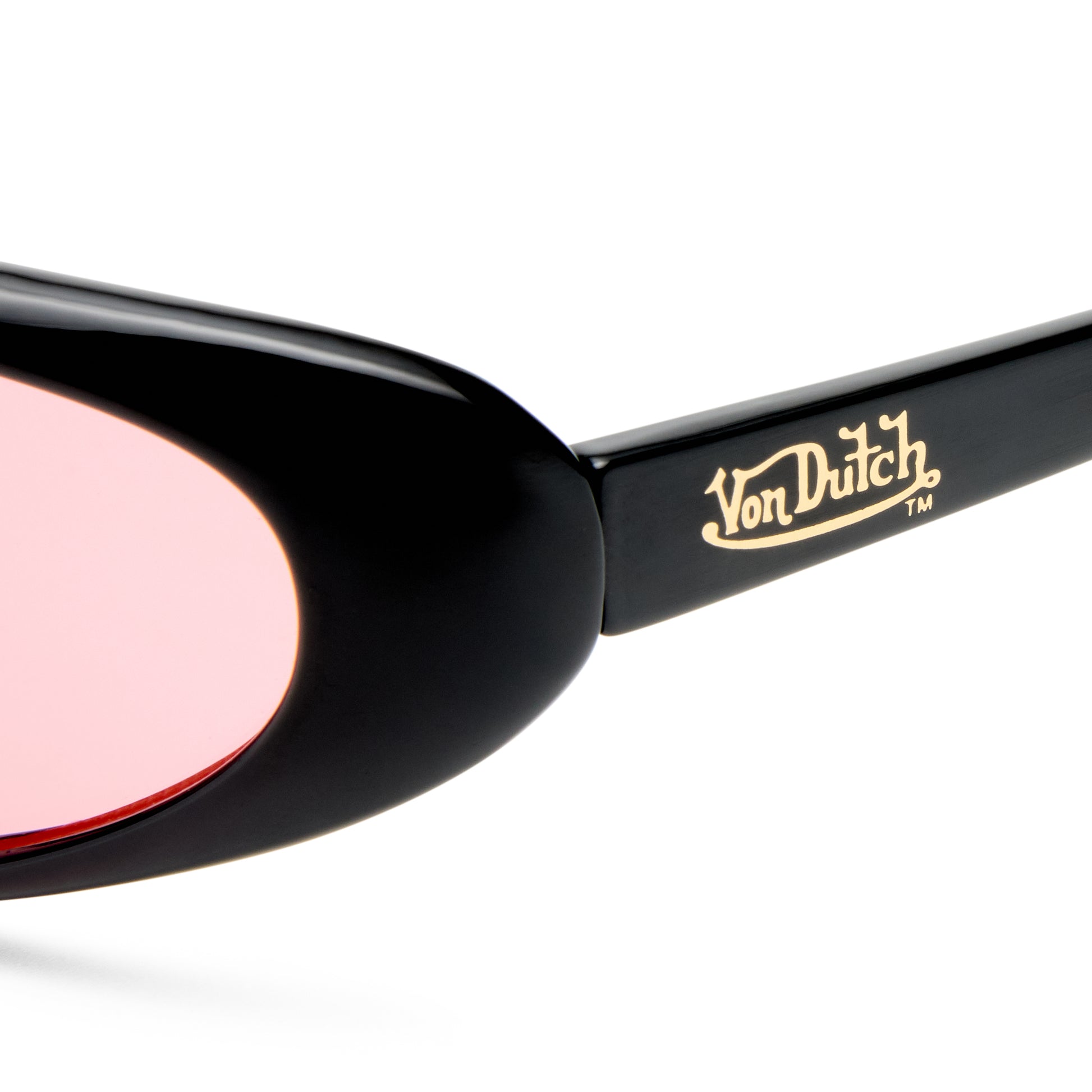 Poison Black Uni-Sex Oval Sunglasses | Aire