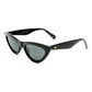 Dualism Black Female Cat-Eye Sunglasses | Aire