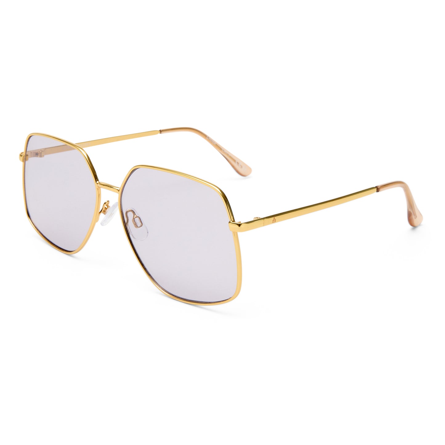 Altair Gold Sand Female Aviator Sunglasses | Aire