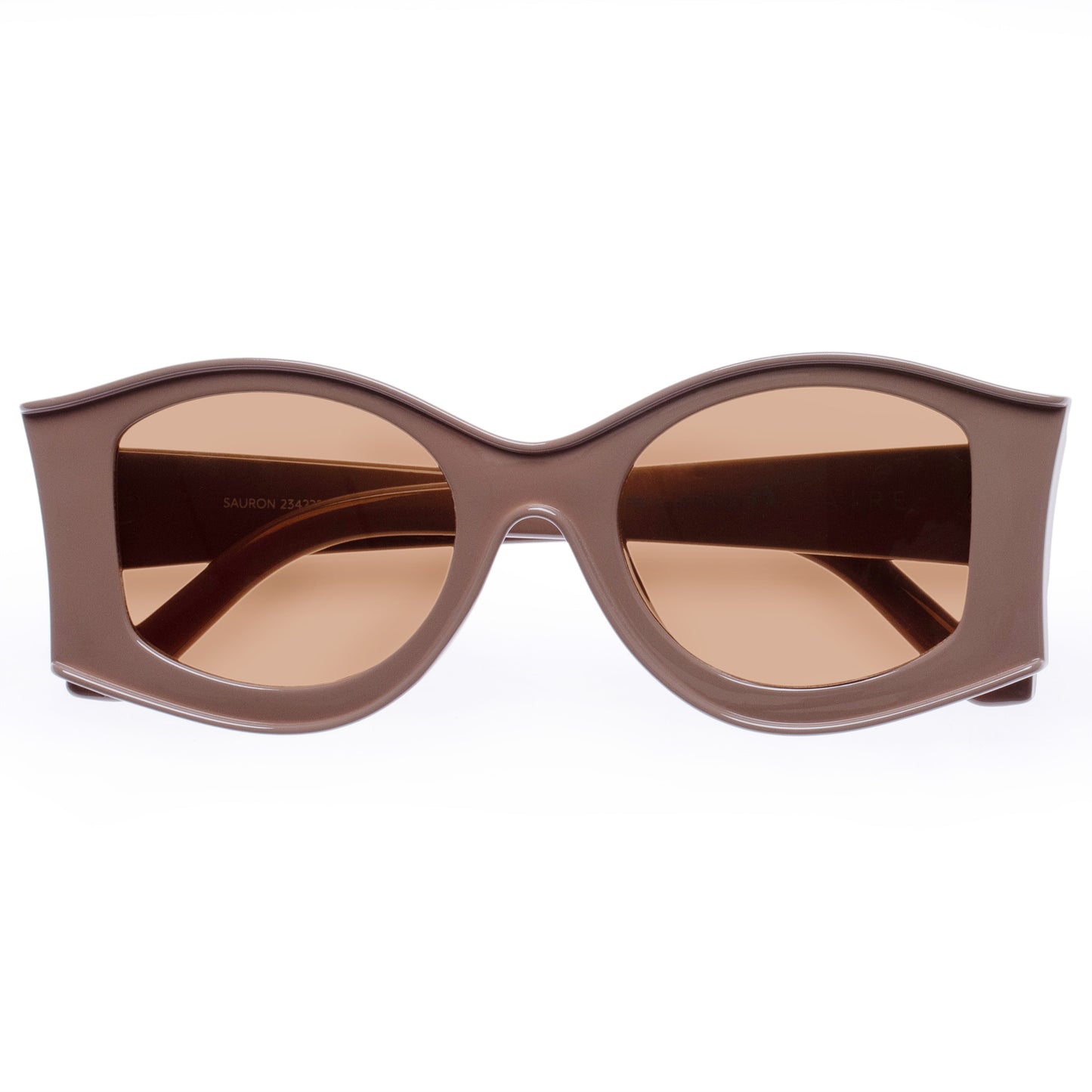 Sauron Parchment Female Oval Sunglasses | Aire