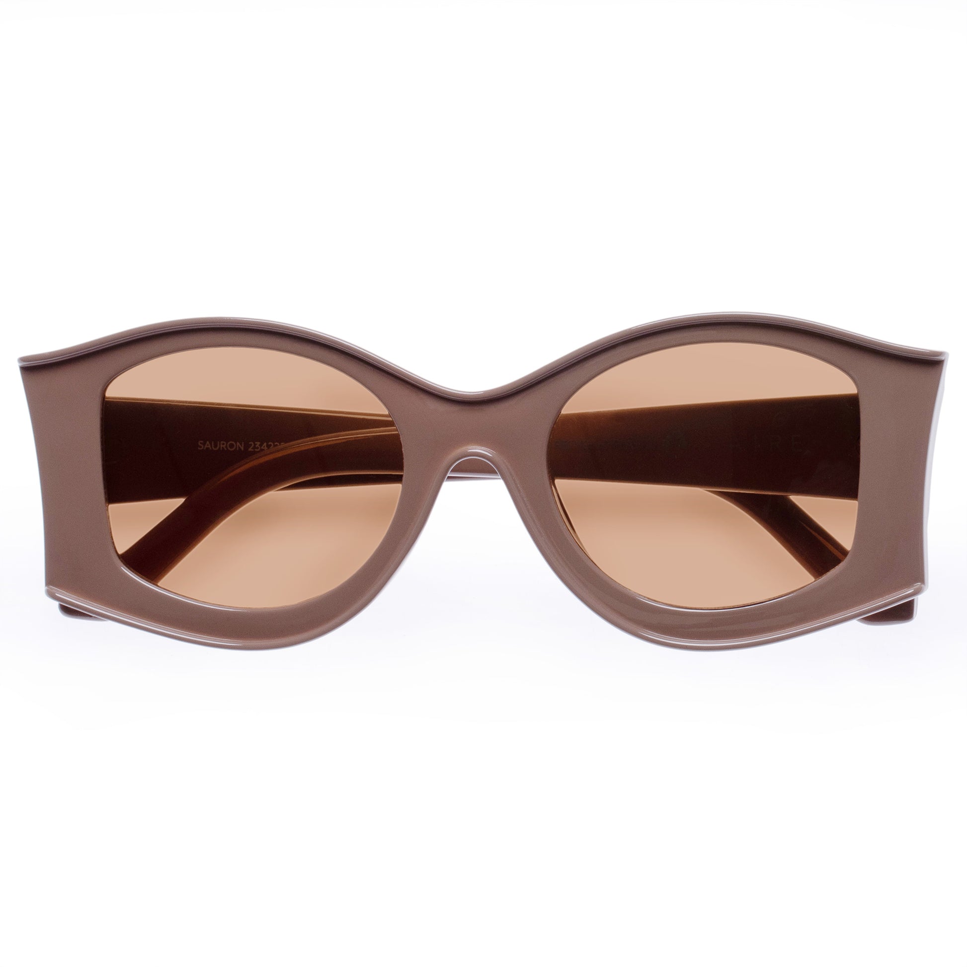 Sauron Parchment Female Oval Sunglasses | Aire