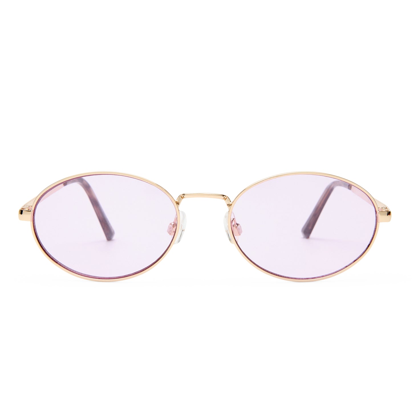 Ephermeris Gold Female Oval Sunglasses | Aire