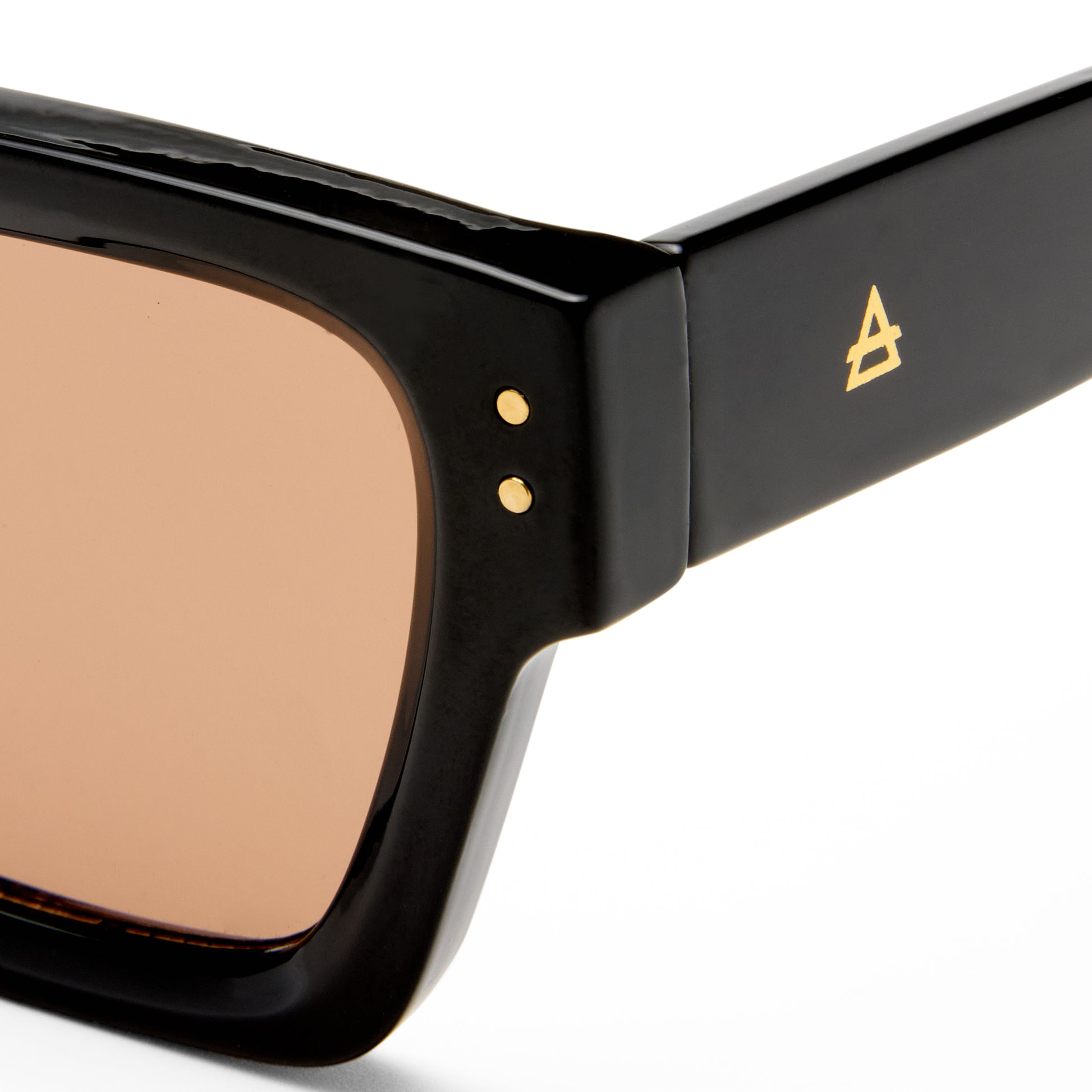 Transit Black Uni-Sex Rectangle Sunglasses | Aire