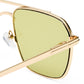 Equator Gold Vintage Tort Uni-Sex Aviator Sunglasses | Aire