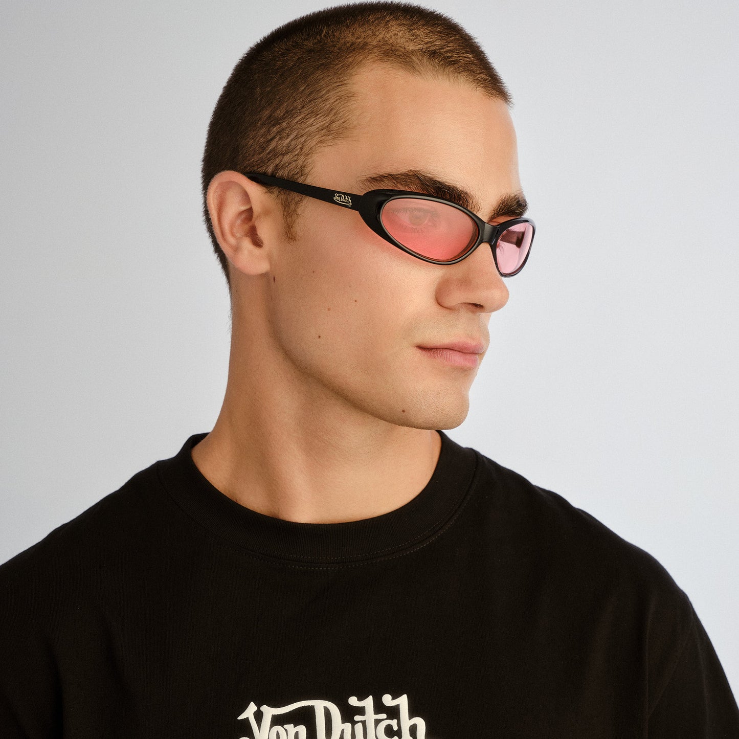 Poison Black Uni-Sex Oval Sunglasses | Aire
