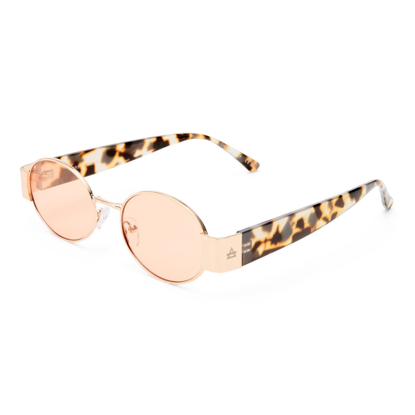 Mars Ii Gold Female Oval Sunglasses | Aire