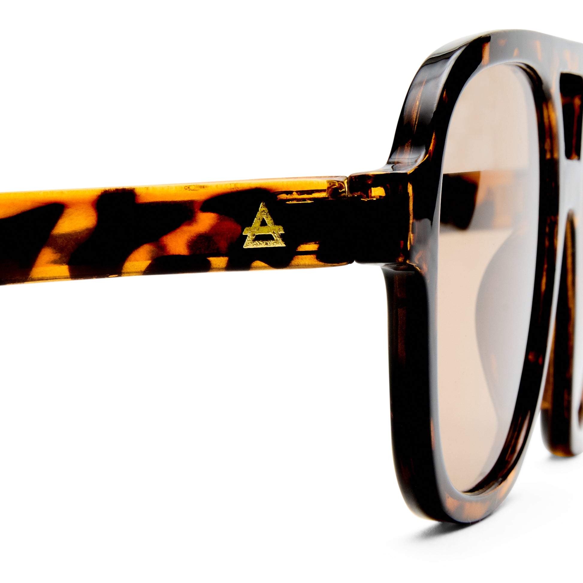 Whirlpool Chocolate Tort Female Aviator Sunglasses | Aire