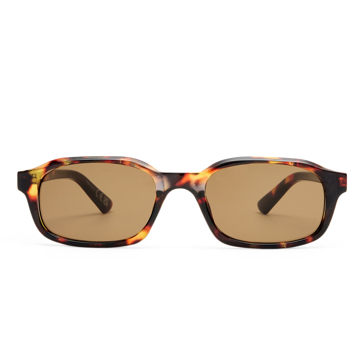 Kinetic Amber Tort Uni-Sex Rectangle Sunglasses | Aire