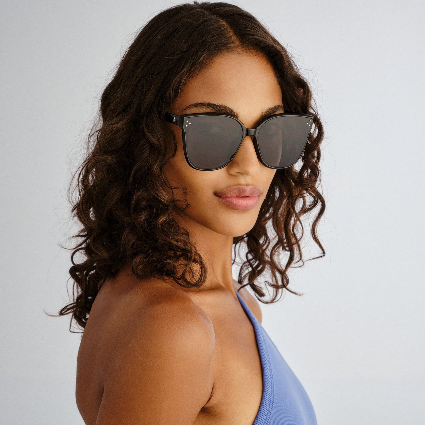 Elementa Black Female Square Sunglasses | Aire
