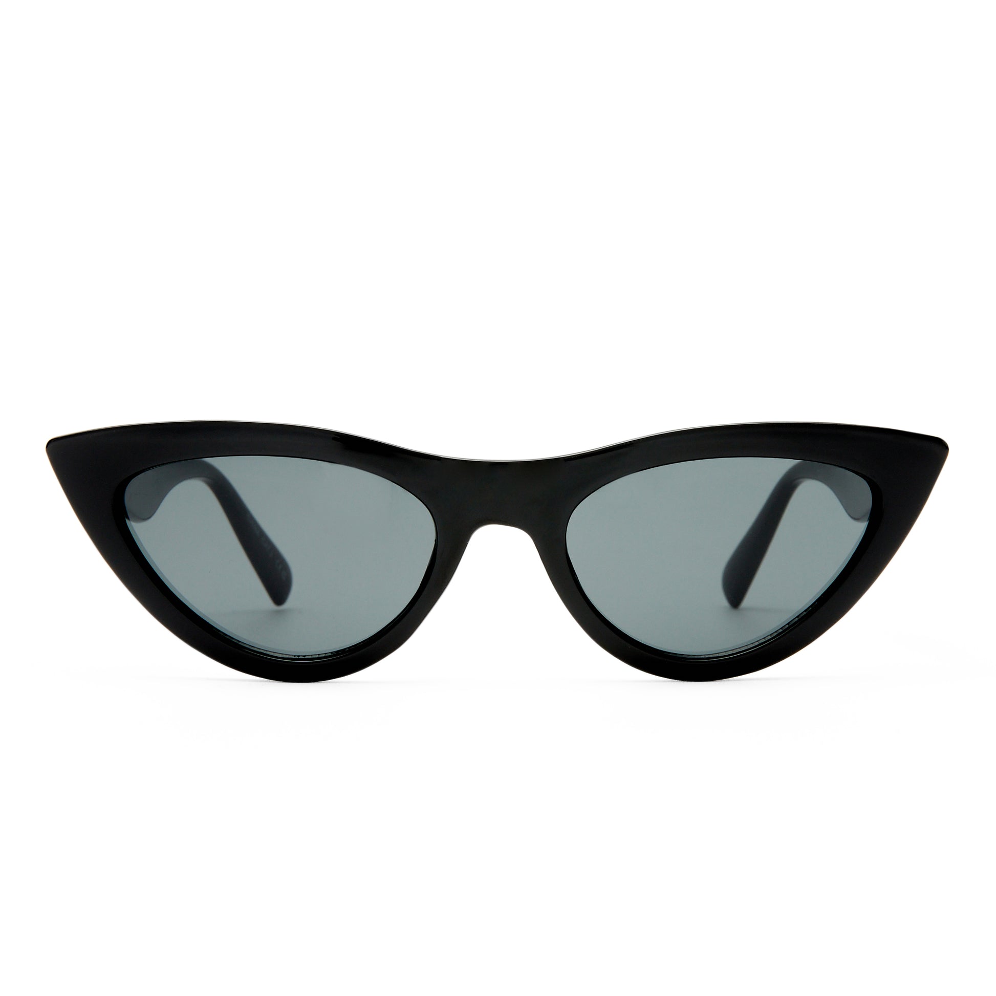 Dualism Black Female Cat-Eye Sunglasses | Aire
