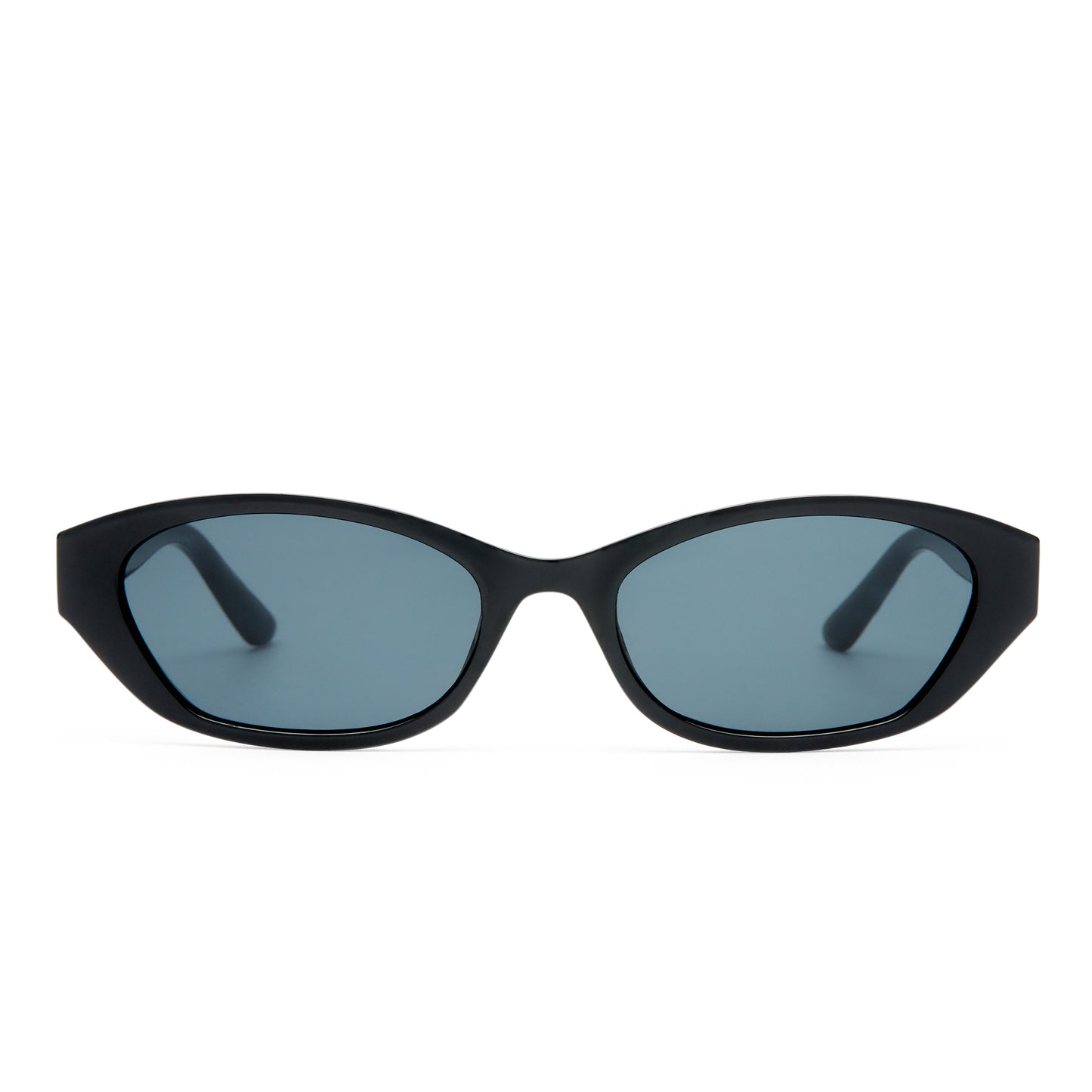 Moonstone Black Female Oval Sunglasses | Aire