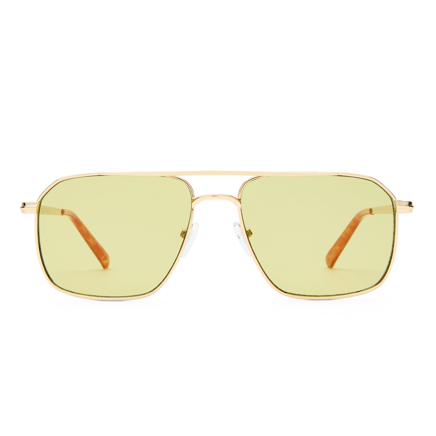Equator Gold Vintage Tort Uni-Sex Aviator Sunglasses | Aire