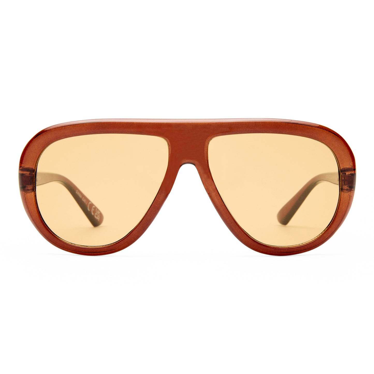 Cadent Hazelnut Uni-Sex Aviator Sunglasses | Aire