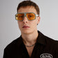 Disgraced Washed Green Uni-Sex Aviator Sunglasses | Aire