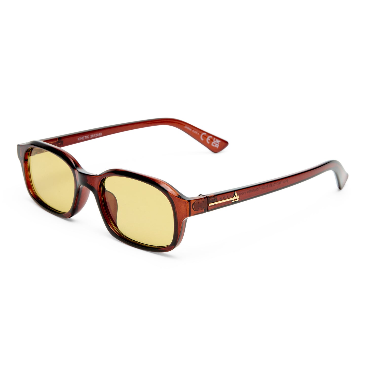 Kinetic Auburn Uni-Sex Rectangle Sunglasses | Aire