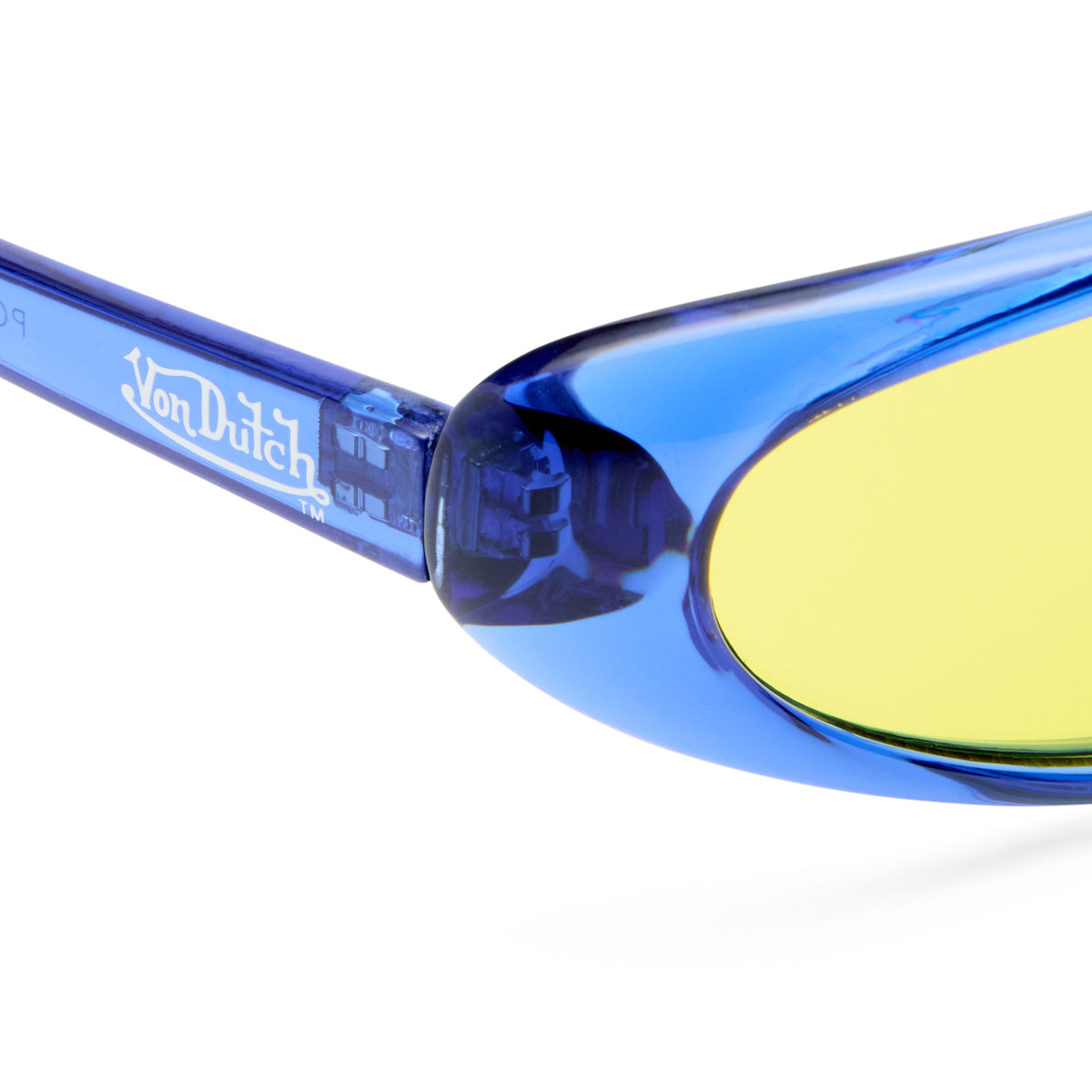 Poison Cobalt Blue Uni-Sex Oval Sunglasses | Aire