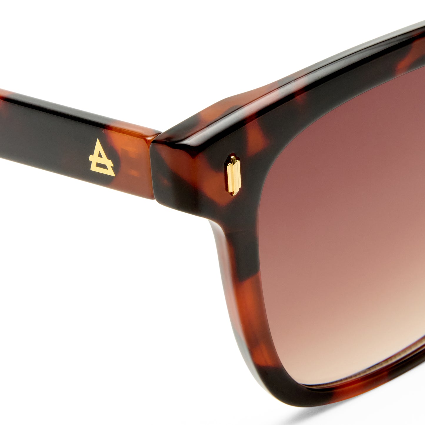 Lunar Honey Tort Uni-Sex Rectangle Sunglasses | Aire