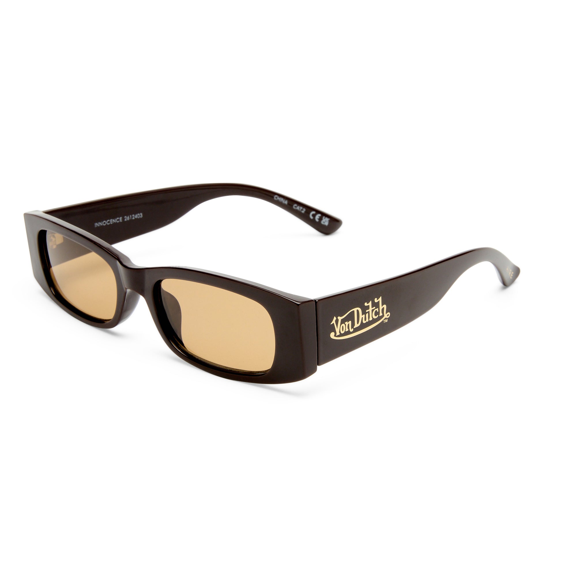 Innocence Chocolate Uni-Sex Rectangle Sunglasses | Aire