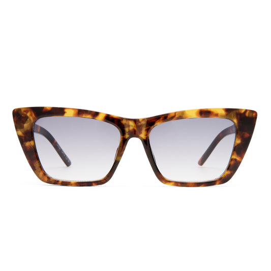 Solstice Honey Tort Female Cat-Eye Sunglasses | Aire