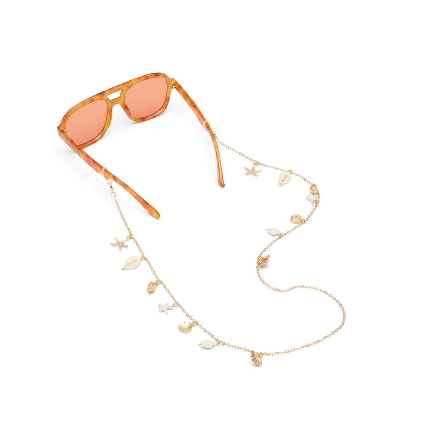 Aire Neck Chain Coastline Neck Chain Gold Female Oval Accessories | Aire